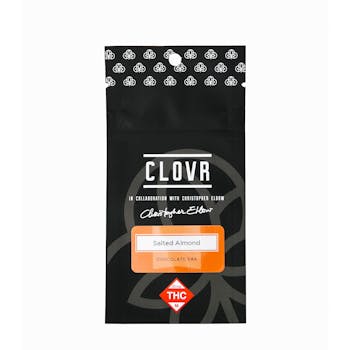 S Clovr Chocolate Squares Almond Sea Salt 20mg - 2pk